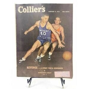Colliers Magazine January 11 1947 Crazy A Story You'll Remember in Basketball